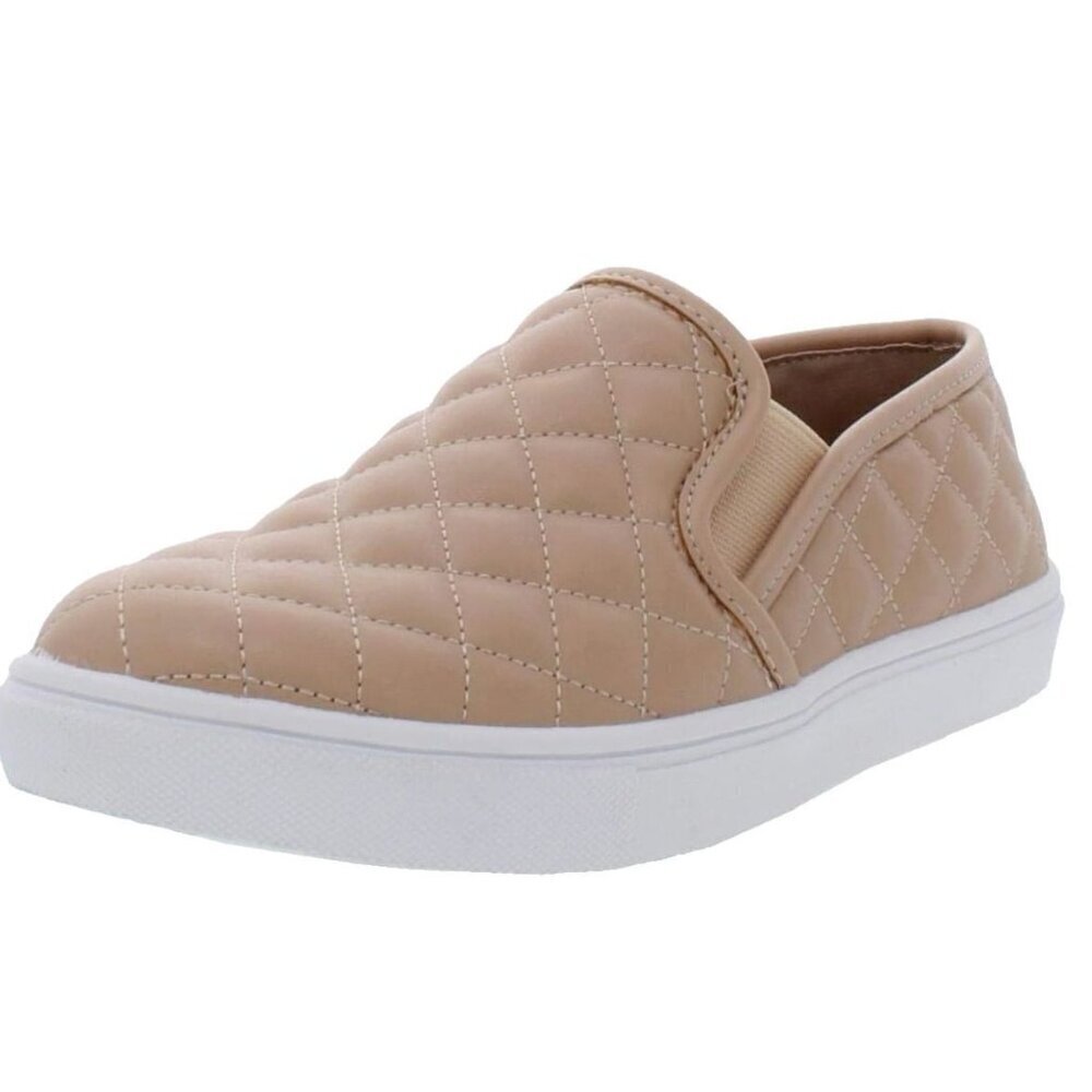 Steve Madden Endell Color Blush Quilted Slip On Fashion Sneakers Women's Sz 6